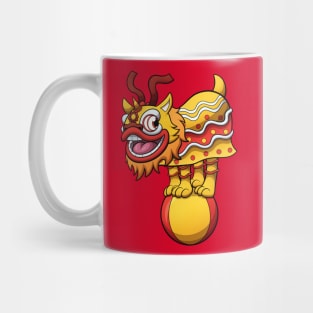 Lion Dance Act Mug